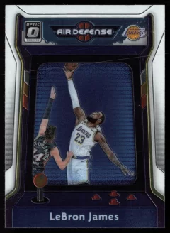 2020 2020-21 Donruss Optic LeBron James Basketball card front — Card Source Canada