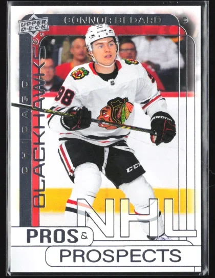 2024 2024-25 Upper Deck Connor Bedard Hockey card — Front