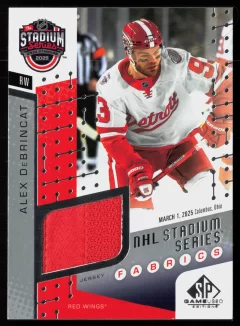 2025 2025-26 SP Game Used Lucas Raymond Hockey card front — Card Source Canada