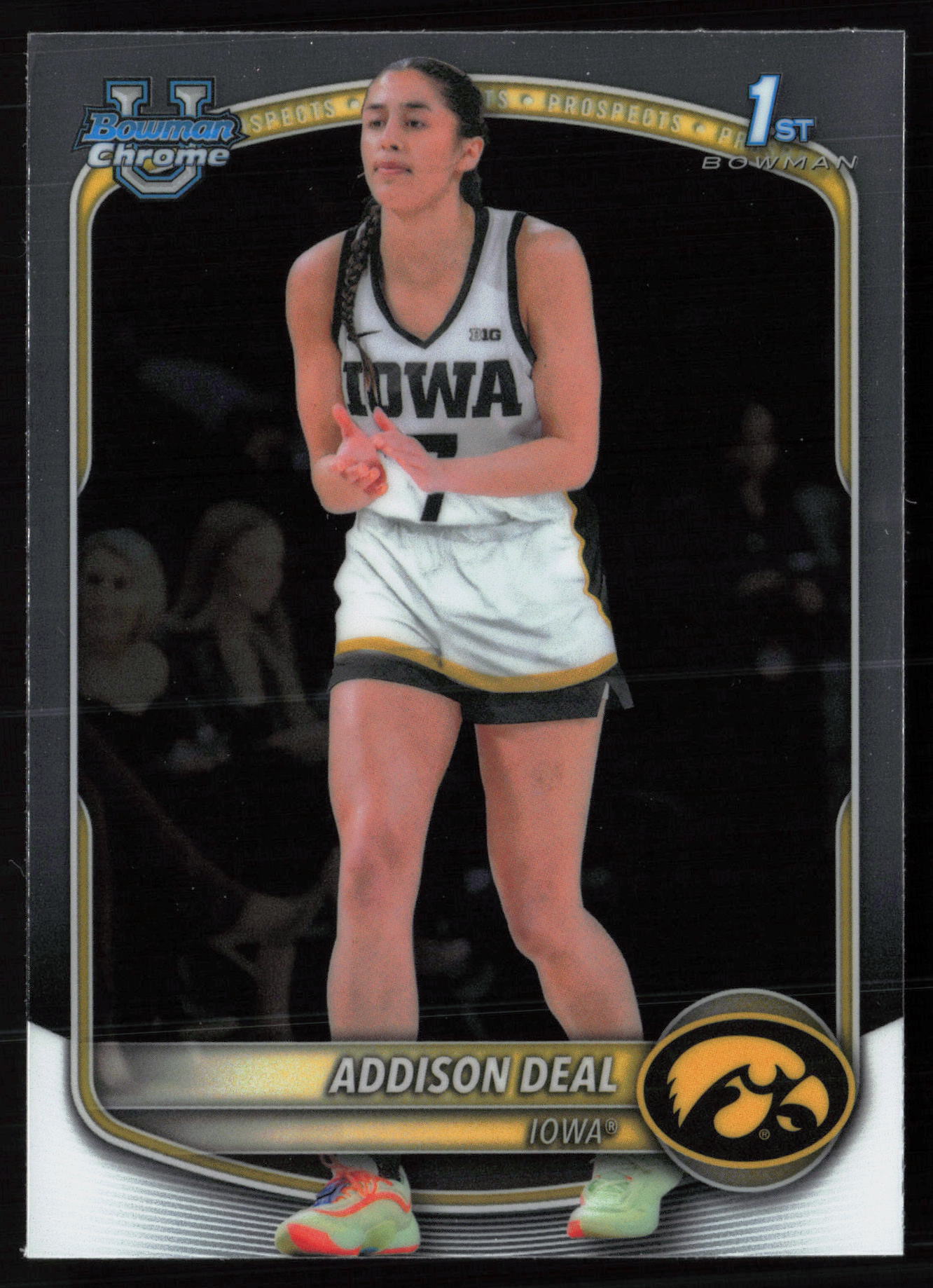 2025 2025-26 Bowman Addie Deal Basketball card front — Card Source Canada