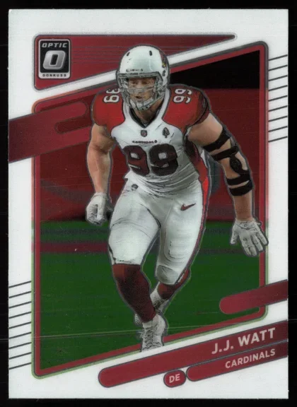 2021 2021 Donruss Optic J.J. Watt Football card — Front
