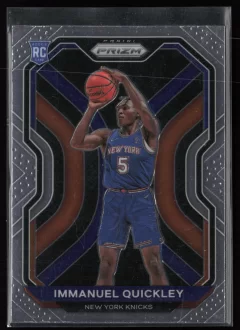 2020 2020-21 Panini Prizm Immanuel Quickley Basketball card front — Card Source Canada