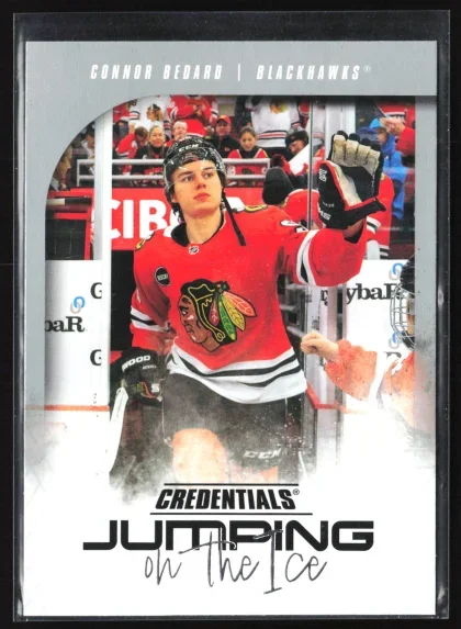 2024 2024-25 Upper Deck Credentials Connor Bedard Hockey card — Front