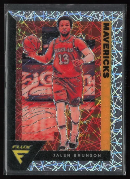 2020 2020-21 Panini Flux Jalen Brunson Basketball card — Front