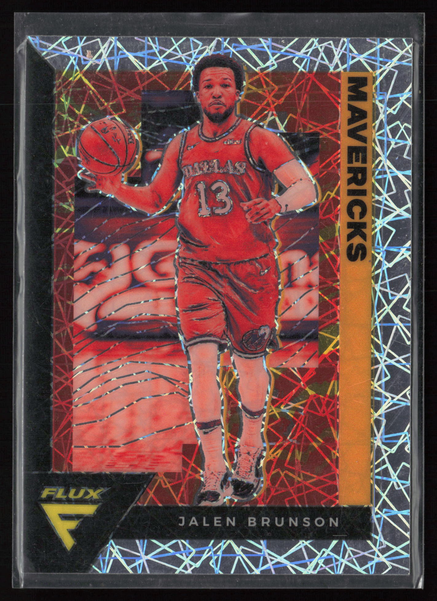 2020 2020-21 Panini Flux Jalen Brunson Basketball card front — Card Source Canada
