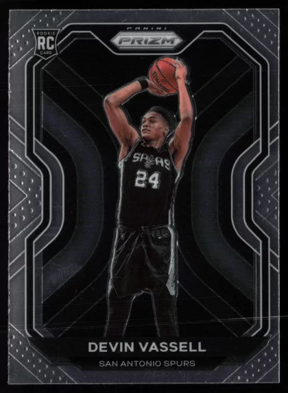 2020 2020-21 Panini Prizm Devin Vassell Basketball card — Front