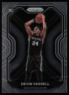 2020 2020-21 Panini Prizm Devin Vassell Basketball card front — Card Source Canada