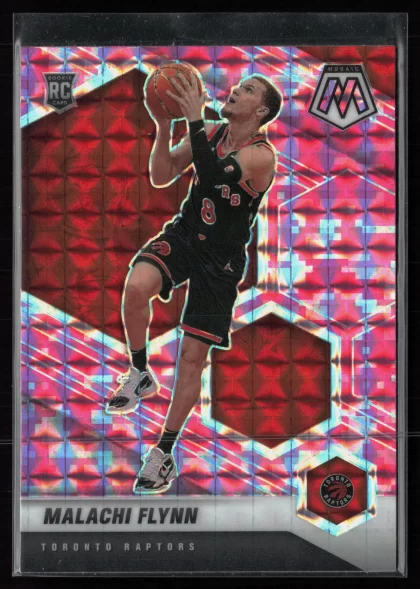 2020 2020-21 Panini Mosaic Malachi Flynn Basketball card — Front