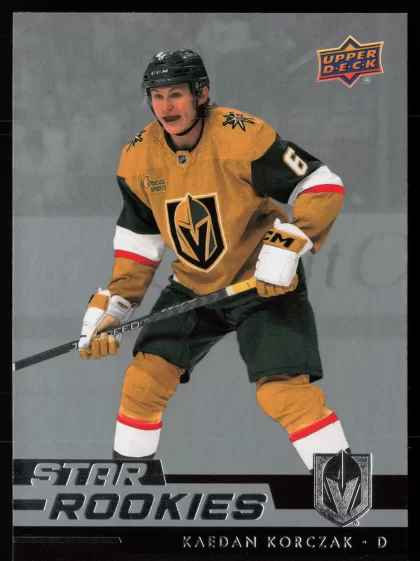 2022 2022-23 Upper Deck NHL Star Rookies Box Set Kaedan Korczak Hockey card — Front