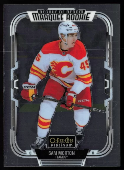 2025 2025-26 O-Pee-Chee Platinum Sam Morton Hockey card — Front