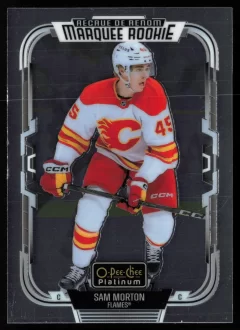 2025 2025-26 O-Pee-Chee Platinum Sam Morton Hockey card front — Card Source Canada