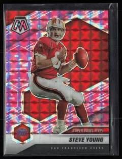 2021 2021 Panini Mosaic Steve Young Football card front — Card Source Canada