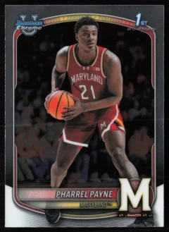 2025 2025-26 Bowman Pharrel Payne Basketball card front — Card Source Canada