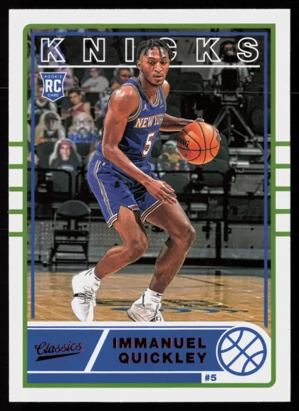 2020 2020-21 Panini Chronicles Immanuel Quickley Basketball card — Front