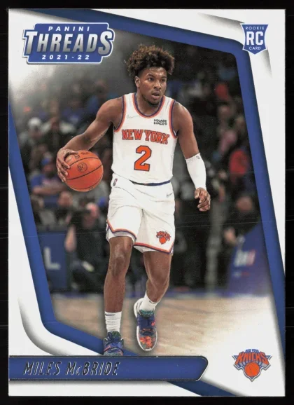2021 2021-22 Panini Chronicles Miles McBride Basketball card — Front