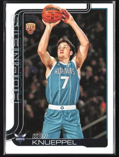 2025 2025-26 Topps Kon Knueppel Basketball card — Front