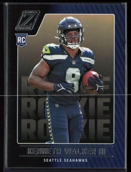 2022 2022 Zenith Kenneth Walker III Football card — Front