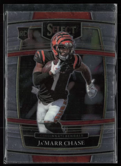 2021 2021 Panini Select Ja'Marr Chase Football card — Front