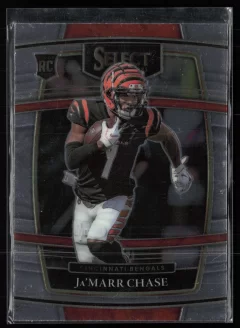 2021 2021 Panini Select Ja'Marr Chase Football card front — Card Source Canada