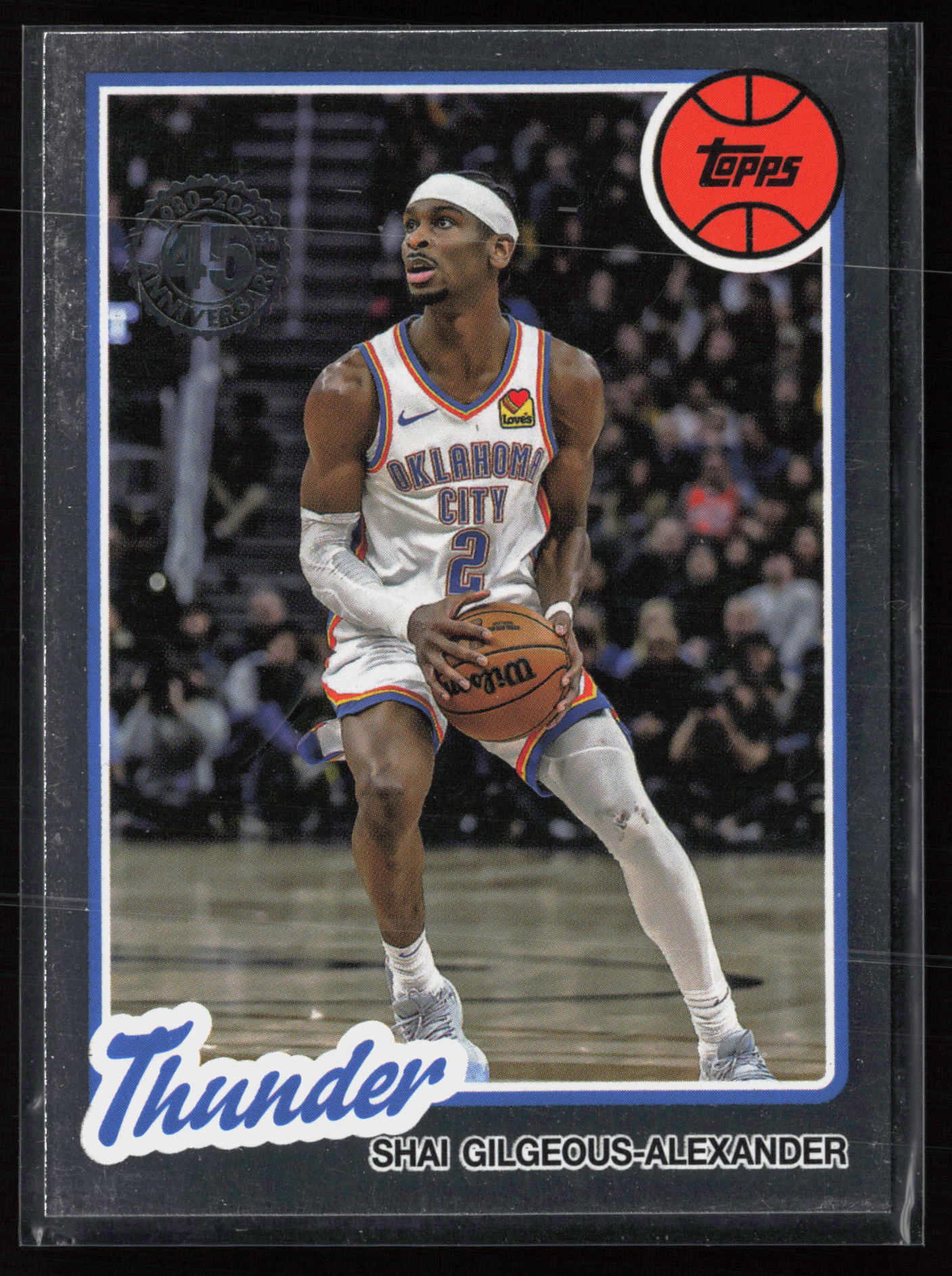 2025 2025-26 Topps Shai Gilgeous-Alexander Basketball card front — Card Source Canada
