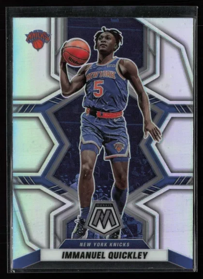 2021 2021-22 Panini Mosaic Immanuel Quickley Basketball card — Front