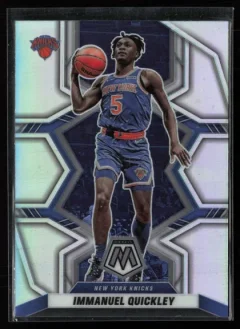 2021 2021-22 Panini Mosaic Immanuel Quickley Basketball card front — Card Source Canada