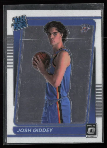 2021 2021-22 Donruss Optic Josh Giddey Basketball card — Front