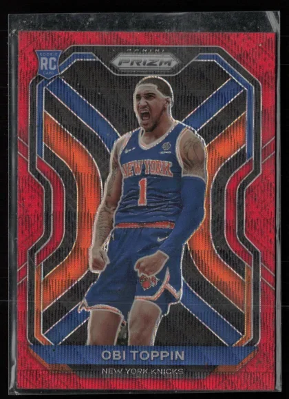 2020 2020-21 Panini Prizm Obi Toppin Basketball card — Front