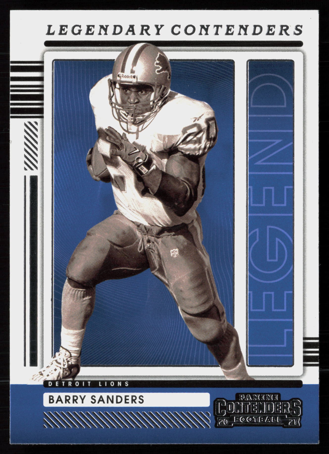2021 2021 Panini Contenders Barry Sanders Football card front — Card Source Canada