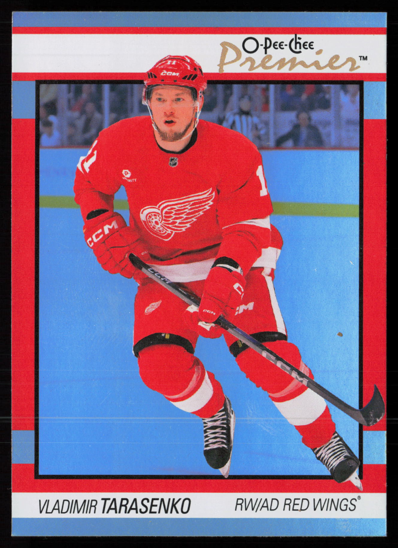 2025 2025-26 O-Pee-Chee Vladimir Tarasenko Hockey card front — Card Source Canada