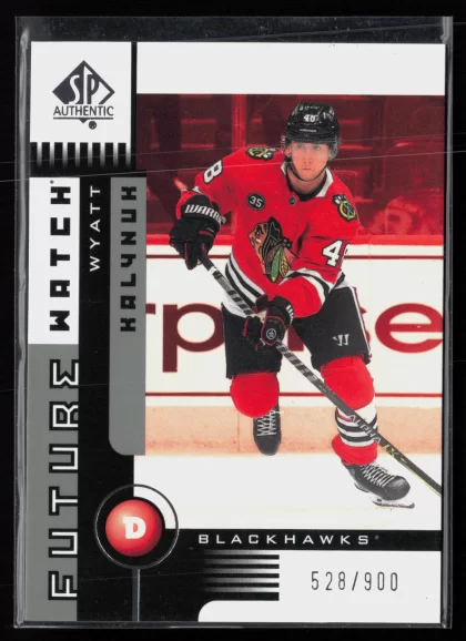 2021 2021-22 SP Authentic Wyatt Kalynuk Hockey card — Front