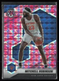 2020 2020-21 Panini Mosaic Mitchell Robinson Basketball card front — Card Source Canada