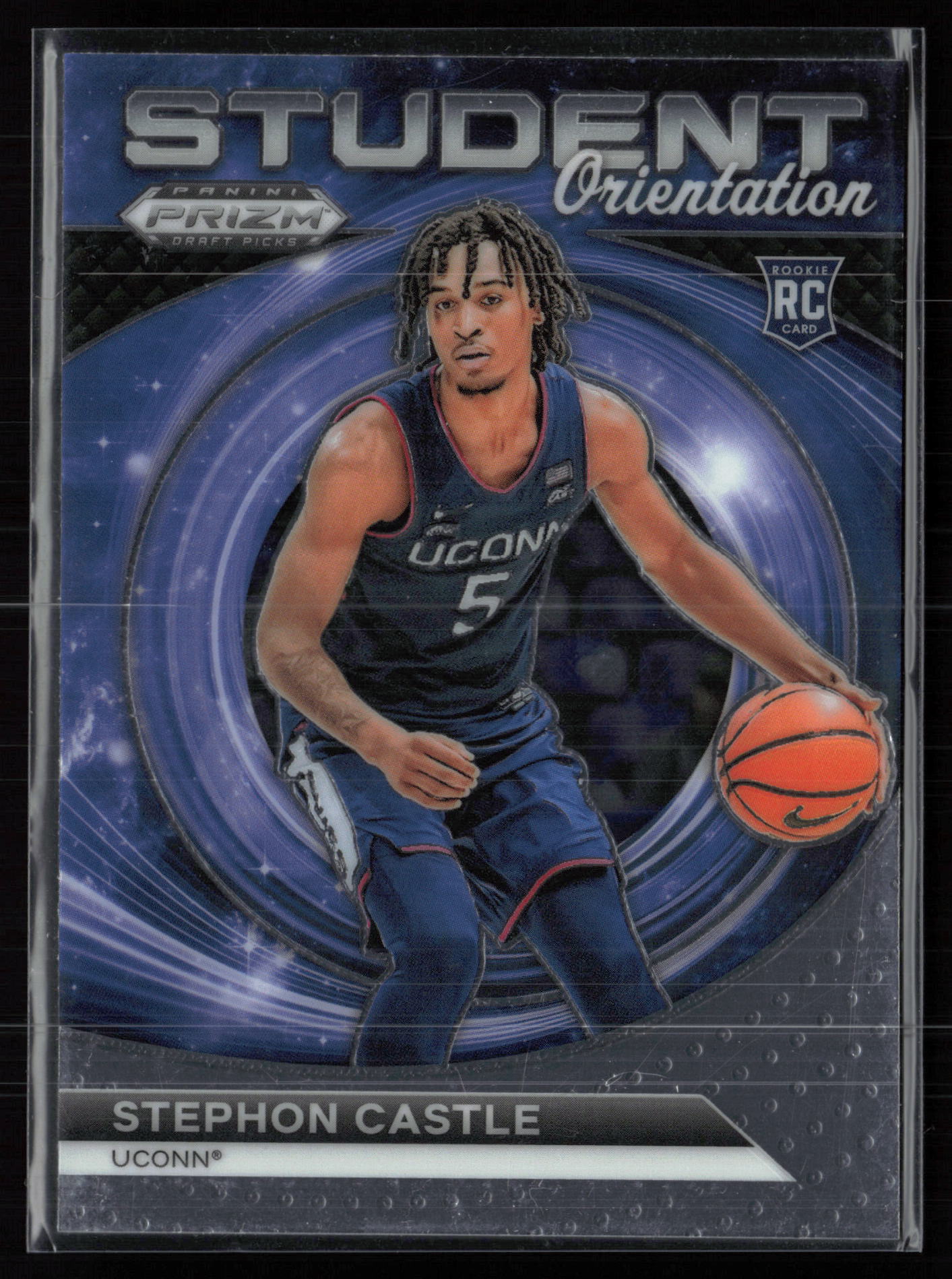 2024 2024 Panini Prizm Draft Picks Stephon Castle Basketball card front — Card Source Canada