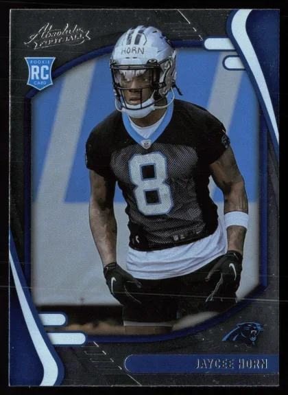 2021 2021 Panini Absolute Jaycee Horn Football card — Front
