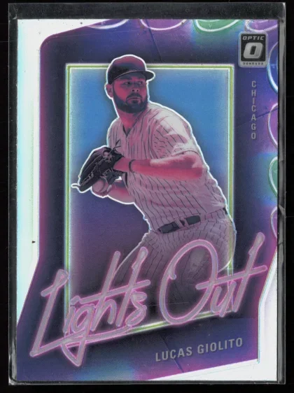 2021 2021 Donruss Optic Lucas Giolito Baseball card — Front