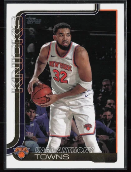 2025 2025-26 Topps Karl-Anthony Towns Basketball card — Front