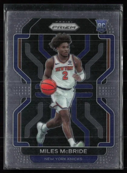 2021 2021-22 Panini Prizm Miles McBride Basketball card — Front