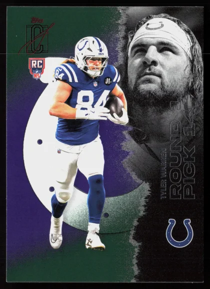 2025 2025 Topps Signature Class Tyler Warren Football card — Front