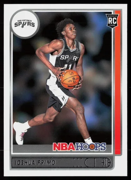 2021 2021-22 Hoops Joshua Primo Basketball card — Front