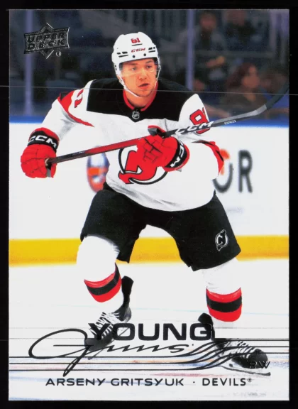 2025 2025-26 Upper Deck Arseni Gritsyuk Hockey card — Front