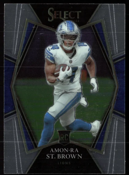 2021 2021 Panini Select Amon-Ra St. Brown Football card — Front