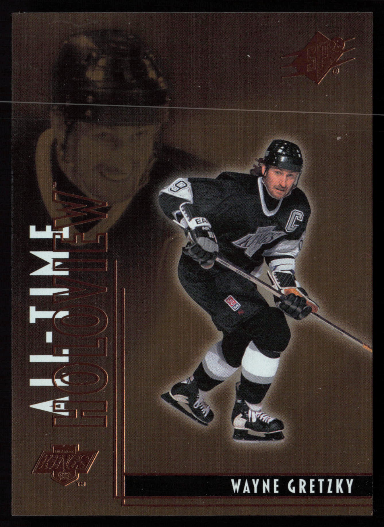 2024 2024-25 SPx Wayne Gretzky Hockey card front — Card Source Canada