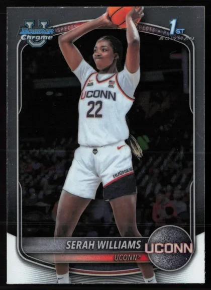 2025 2025-26 Bowman Serah Williams Basketball card — Front