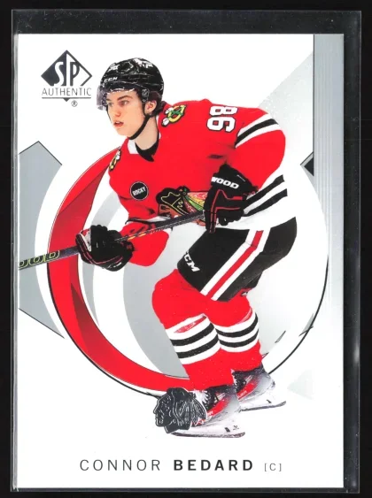 2024 2024-25 SP Authentic Connor Bedard Hockey card — Front