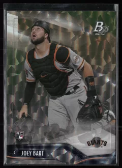 2021 2021 Bowman Platinum Joey Bart Baseball card front — Card Source Canada