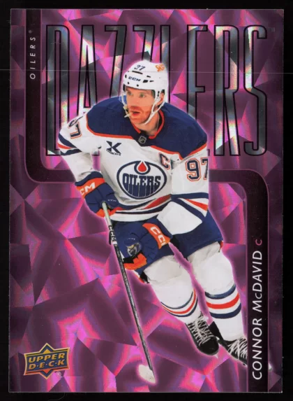 2025 2025-26 Upper Deck Connor McDavid Hockey card — Front