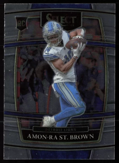 2021 2021 Panini Select Amon-Ra St. Brown Football card — Front