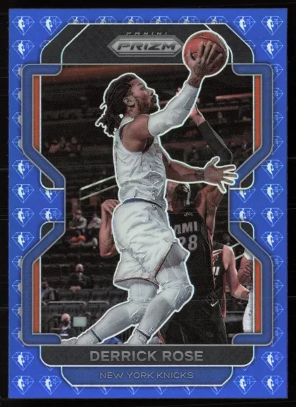 2021 2021-22 Panini Prizm Derrick Rose Basketball card — Front