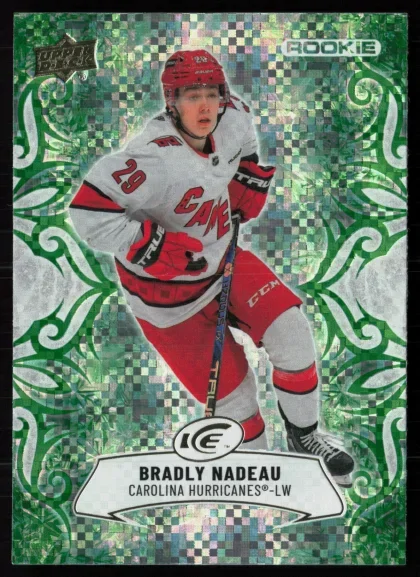2024 2024-25 Upper Deck Ice Bradly Nadeau Hockey card — Front