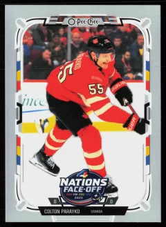 2025 2025-26 O-Pee-Chee Colton Parayko Hockey card front — Card Source Canada